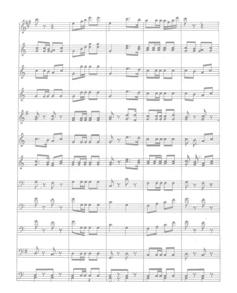 人民解放军进行曲(总谱)