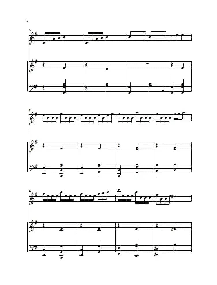 行板（单簧管）