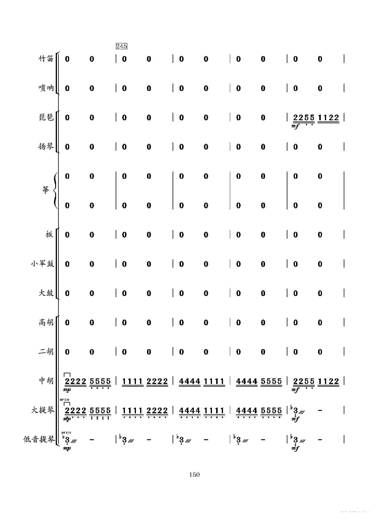 当红军去（民乐小合奏）