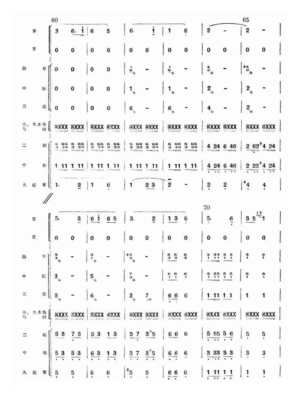 牧民新歌（总谱）