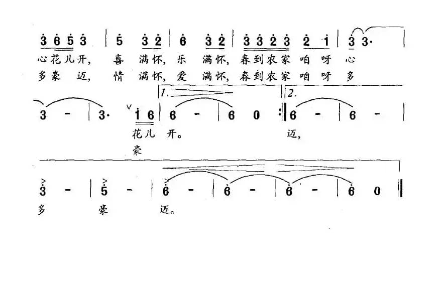春风春雨到农家