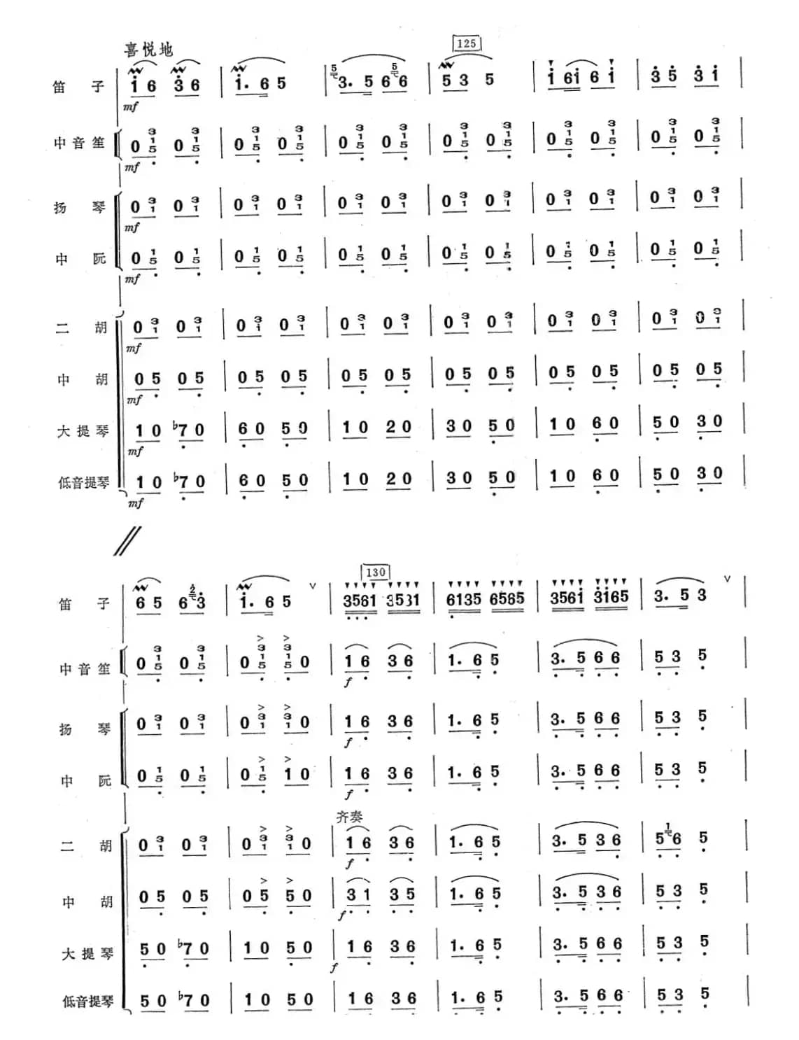 春到湘江（总谱）