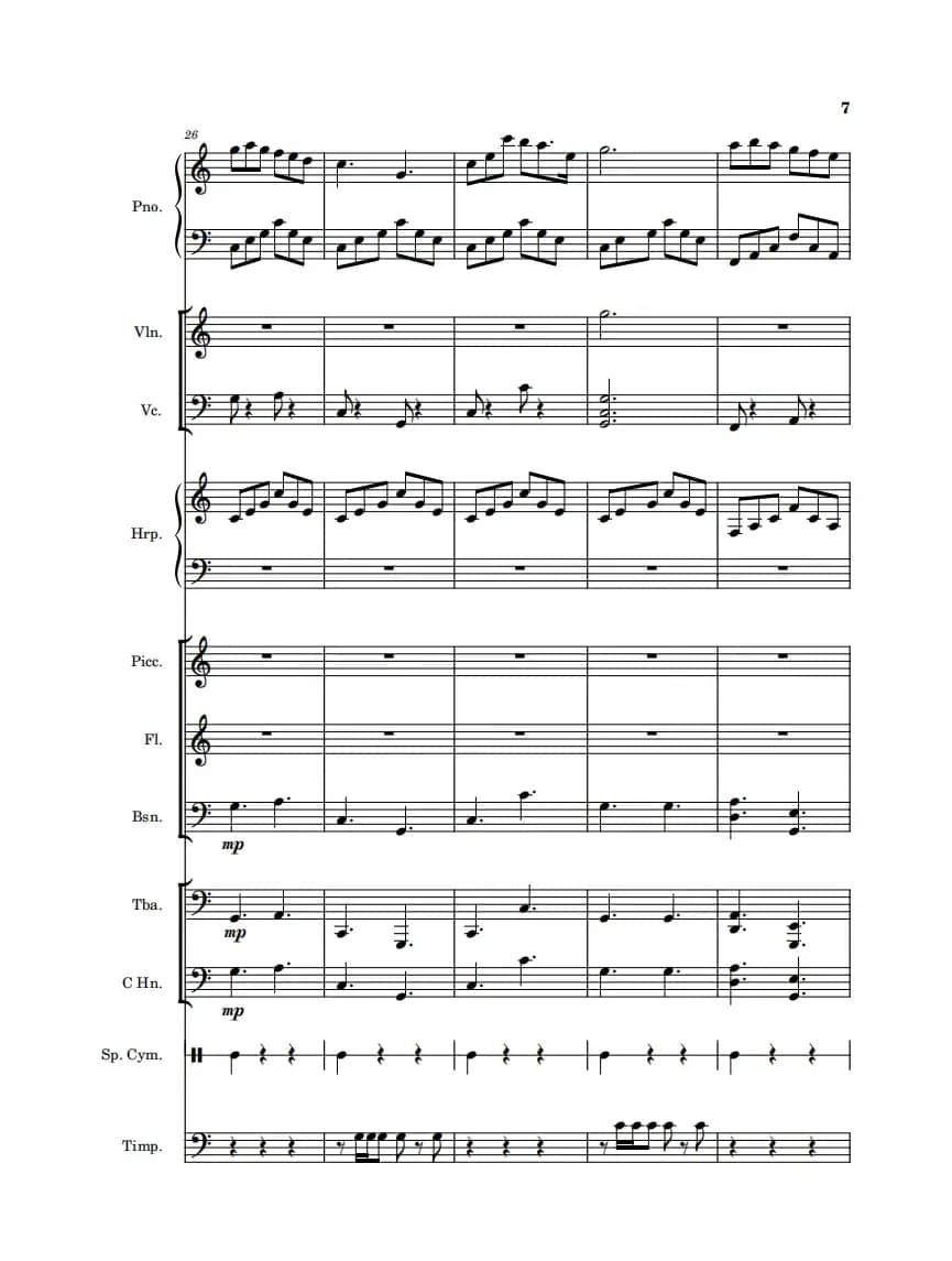 我和我的祖国（钢琴协奏曲）