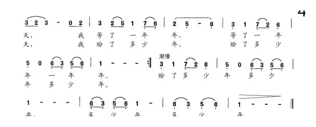 春天的童话（陈政立词 谢亦森曲）