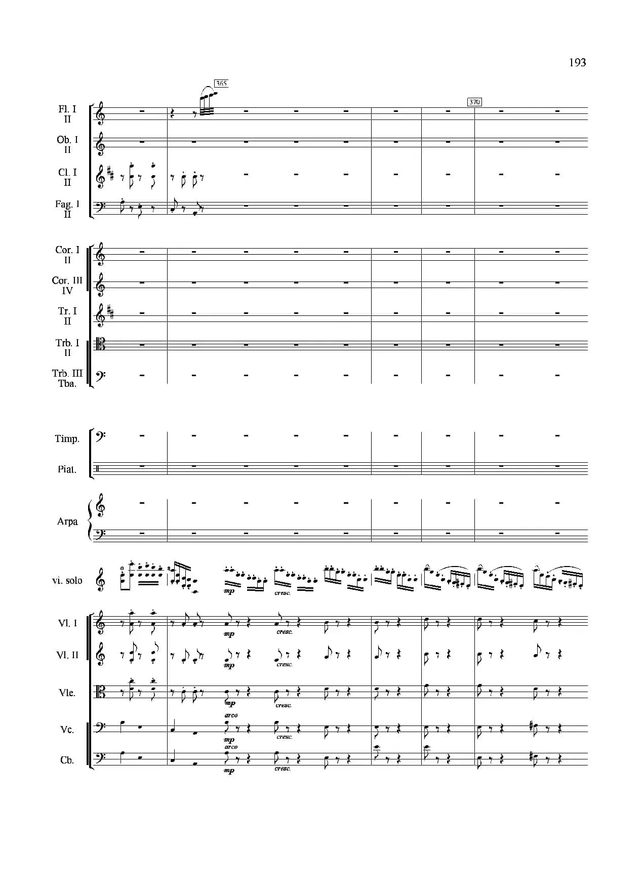 新生（小提琴协奏曲）（总谱）