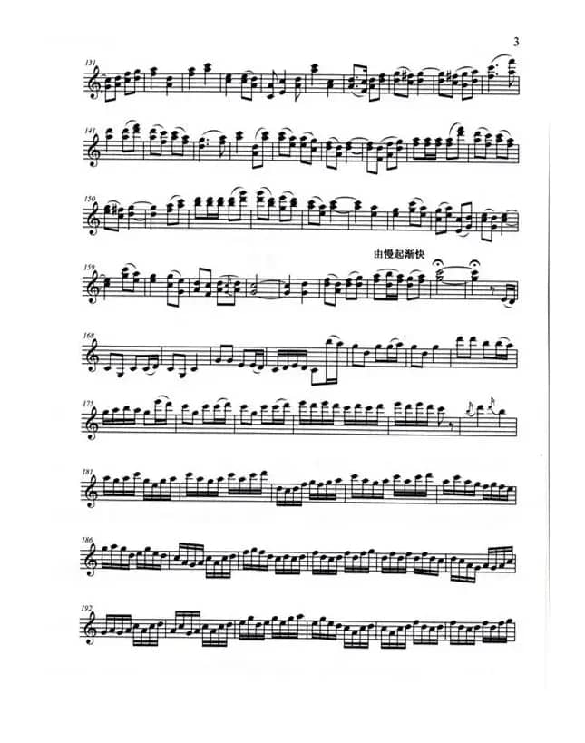 节日欢歌（小提琴齐奏）