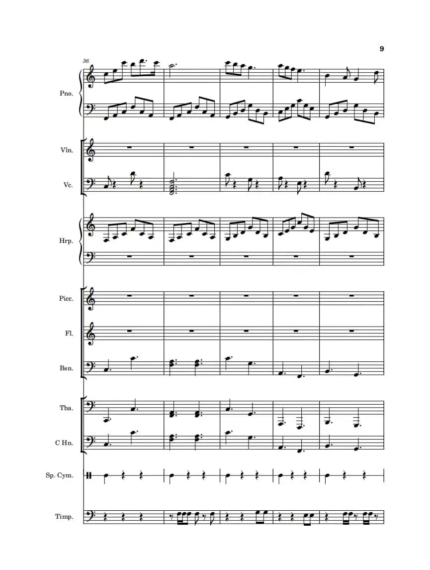 我和我的祖国（钢琴协奏曲）