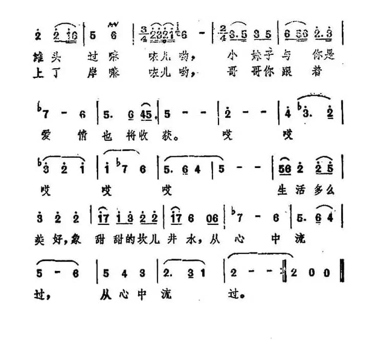 哥哥跟着歌儿过（电影《月月》主题歌）