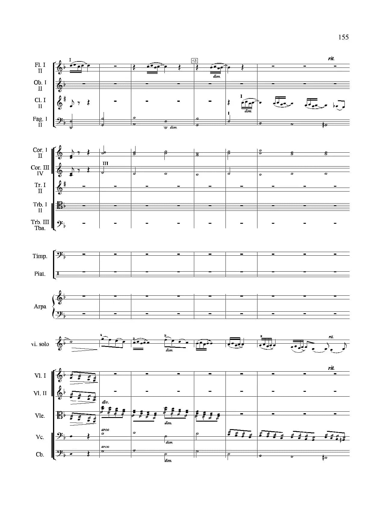 新生（小提琴协奏曲）（总谱）