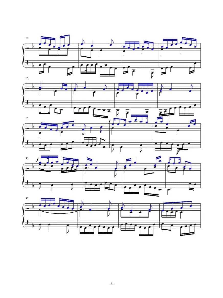 三声部赋格曲走西口