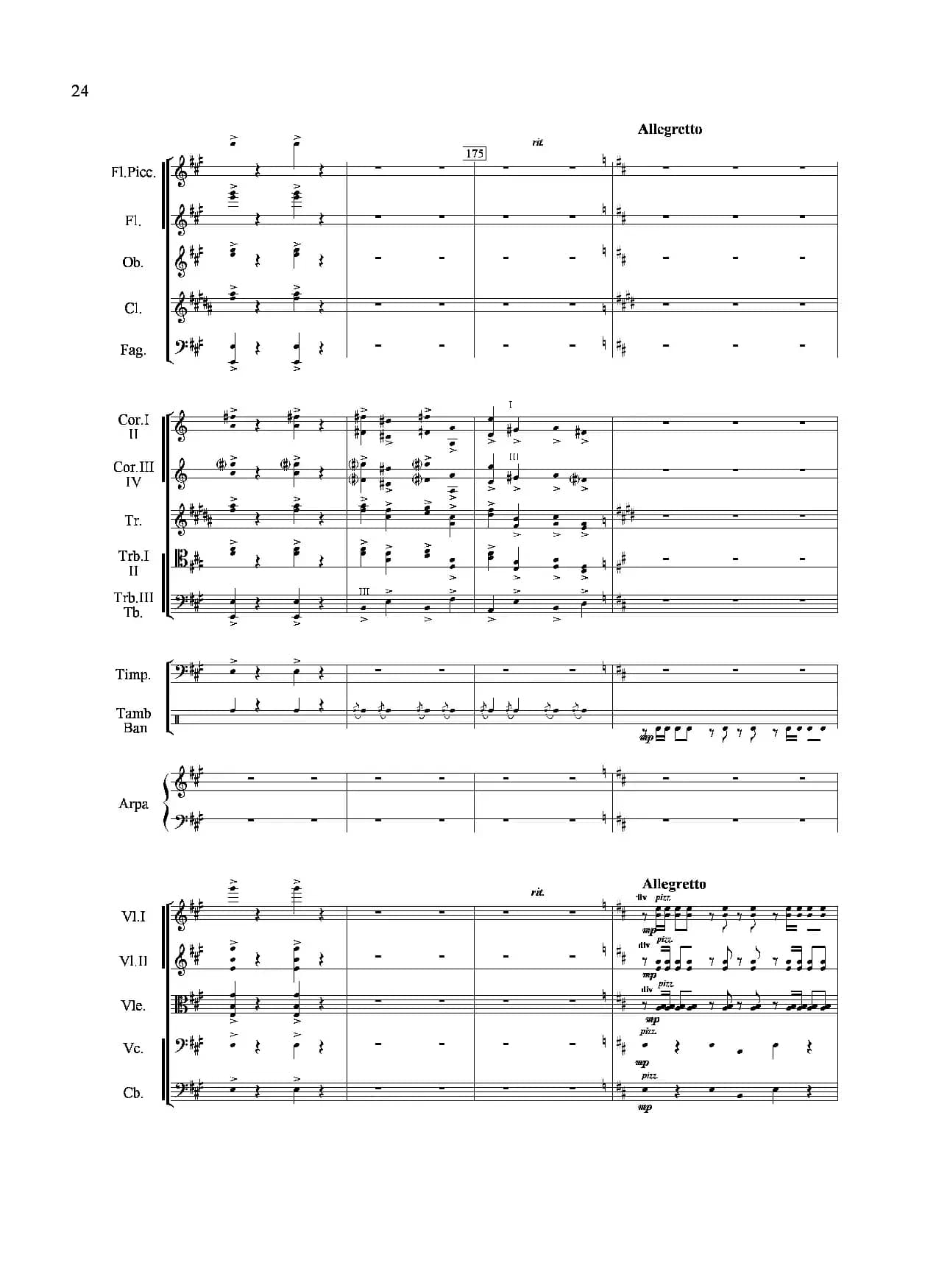 山歌妹传奇（交响组曲总谱）