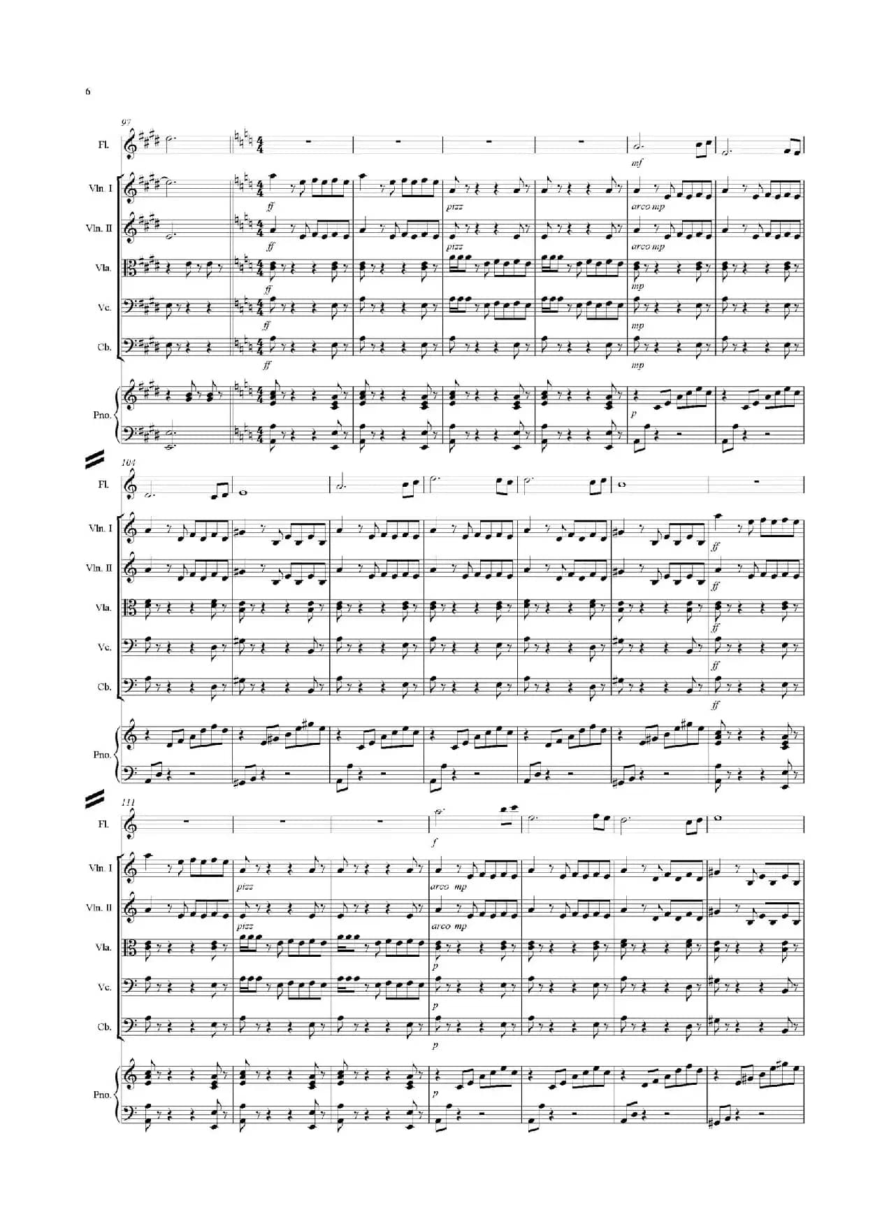 漫·跃（器乐合奏总谱）