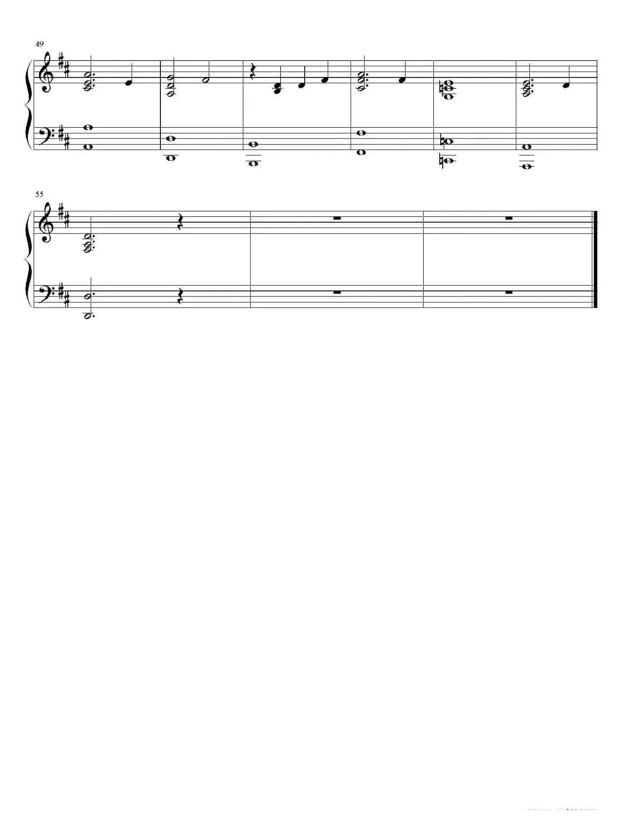 赵胤先钢琴曲谱《The ludlows》（电影《燃情岁月》主题曲）