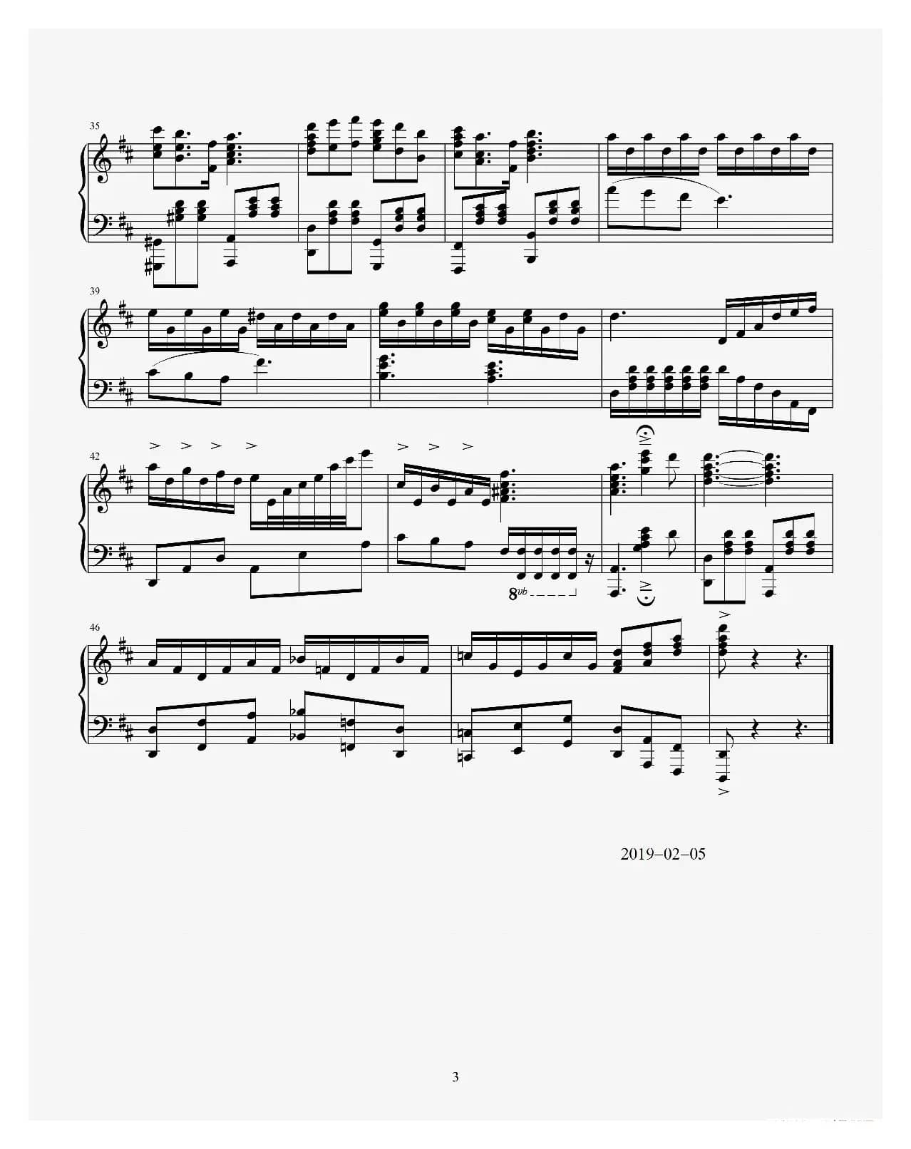 赵胤先钢琴曲谱《我和我的祖国》