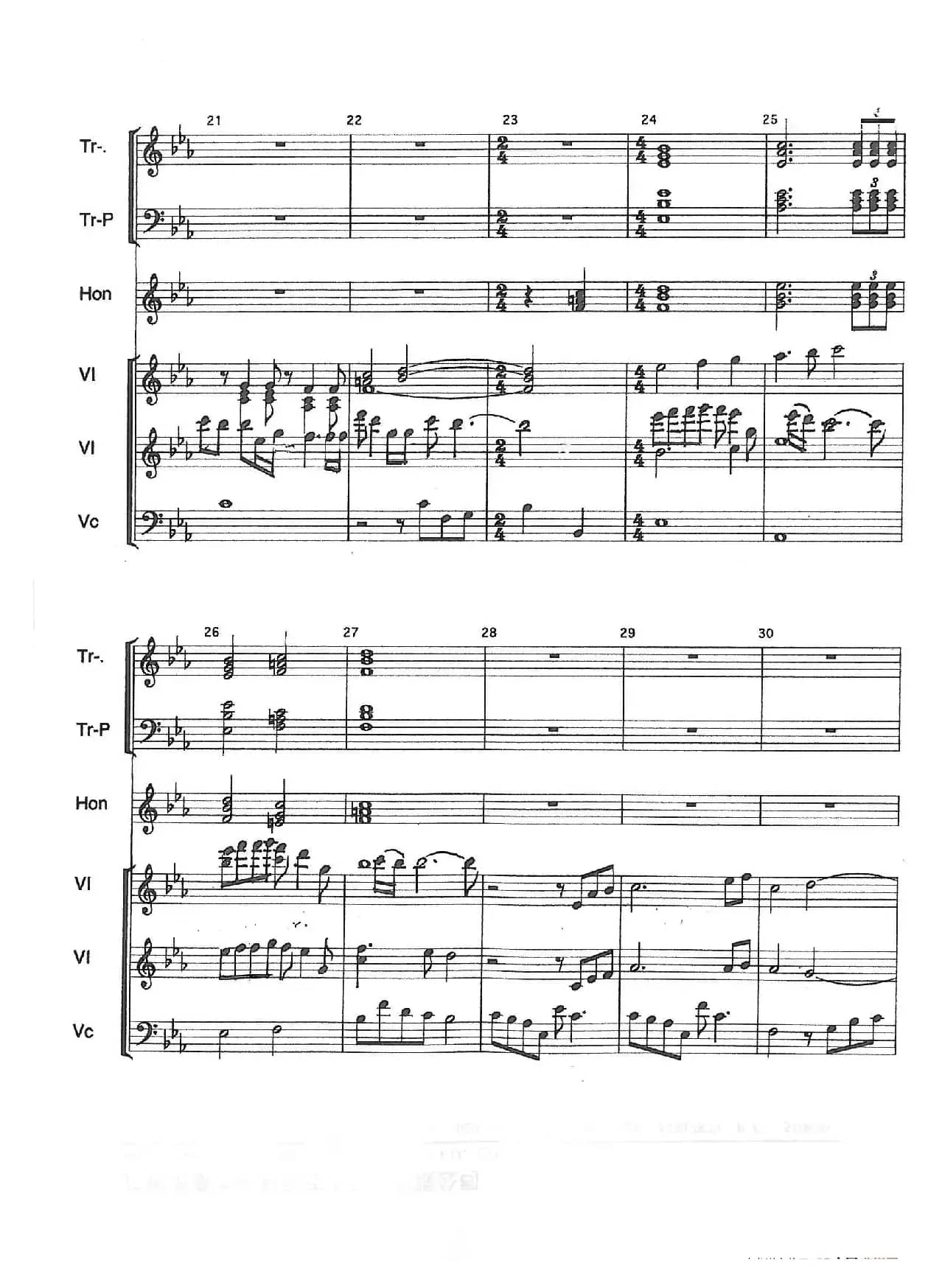 大地之春（管弦乐总谱）