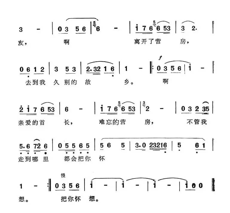 心中有支无声的歌（电视剧《最后一个军礼》主题）