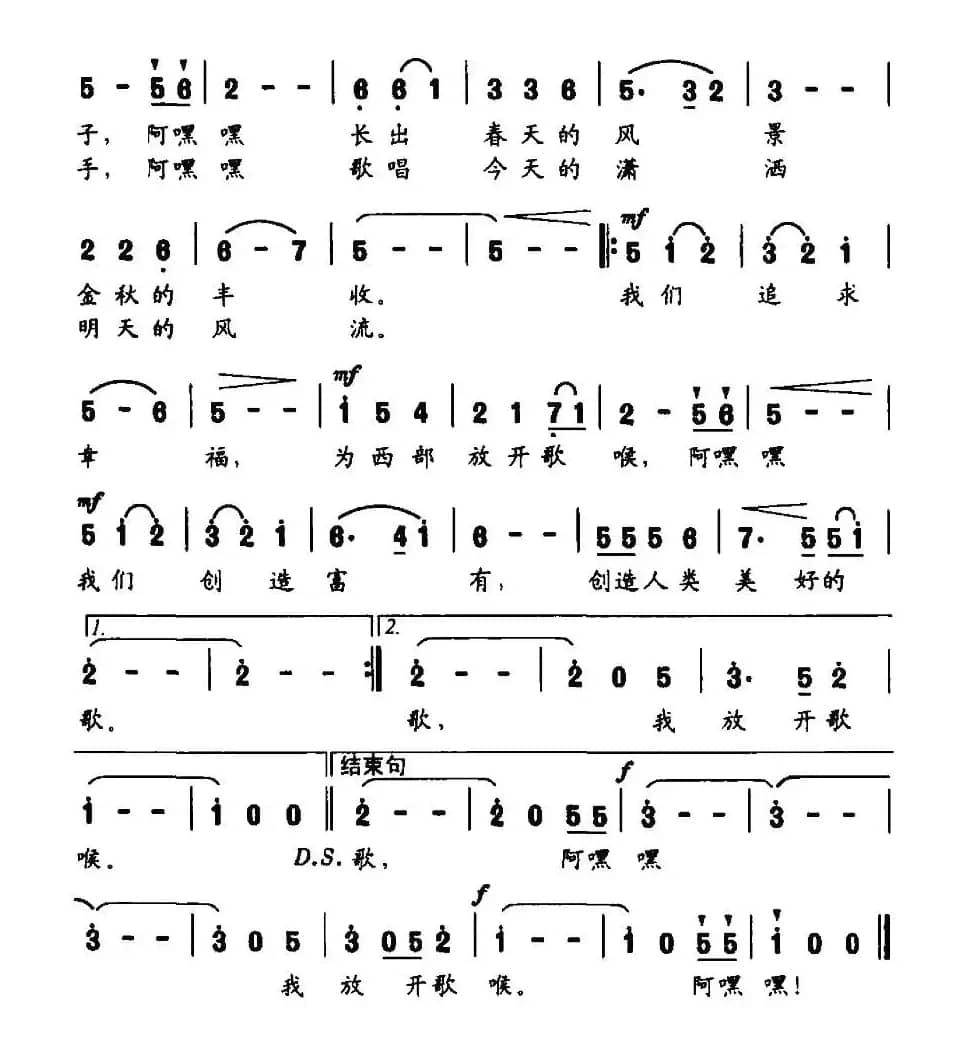 我们是西部的歌手