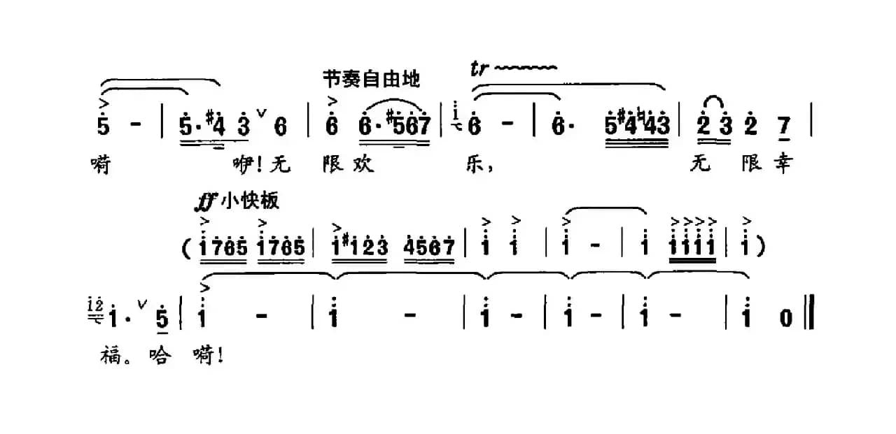 飞翔之歌（花腔女高音独唱）