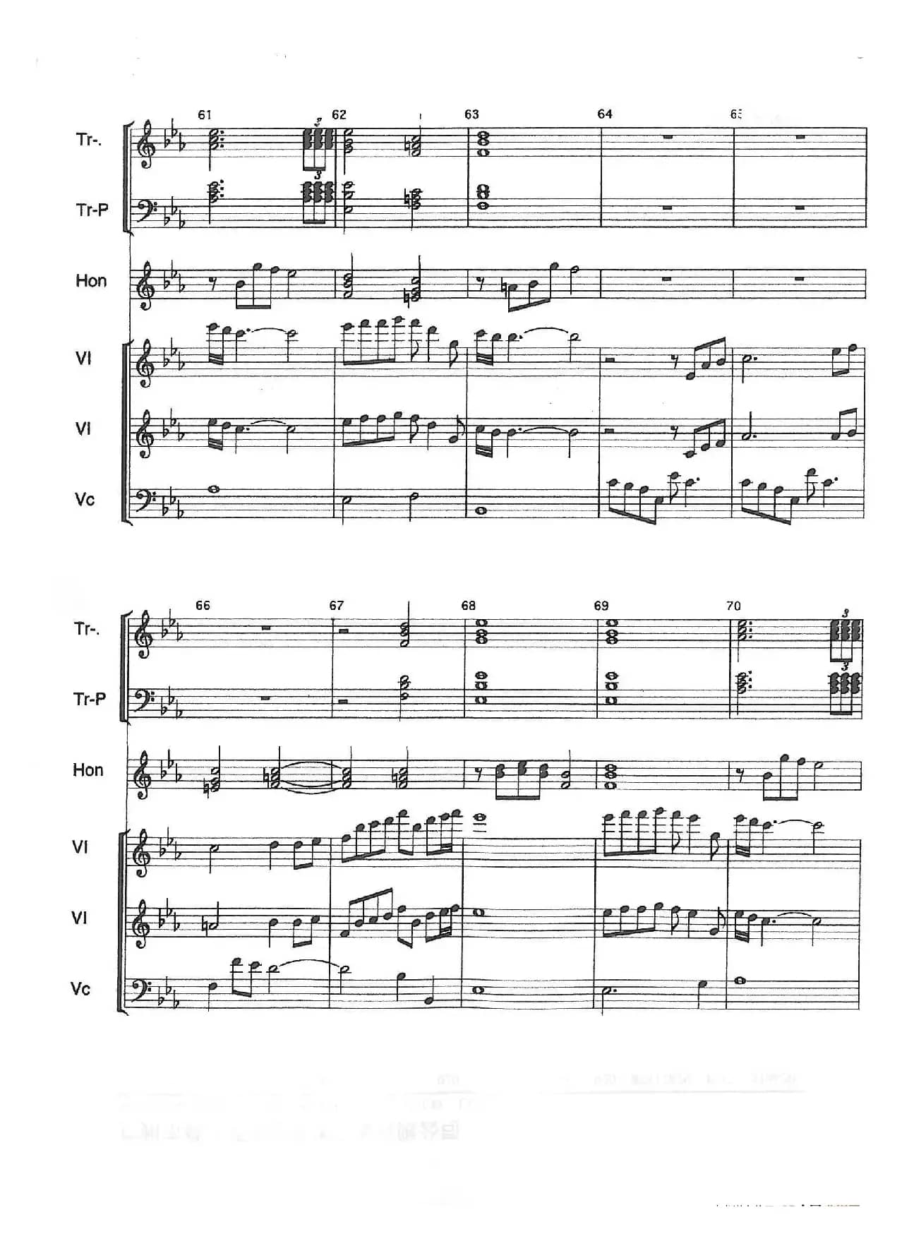 大地之春（管弦乐总谱）