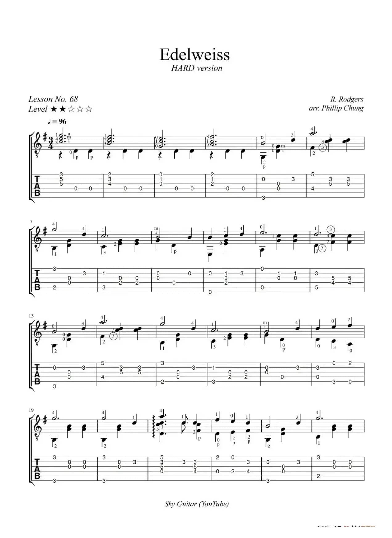 薄雪花（Edelweiss 困难版）