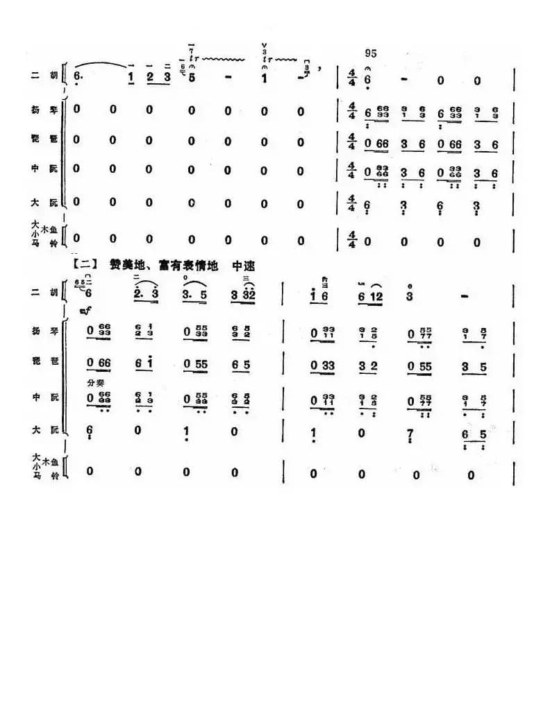 奔驰在千里草原（总谱）