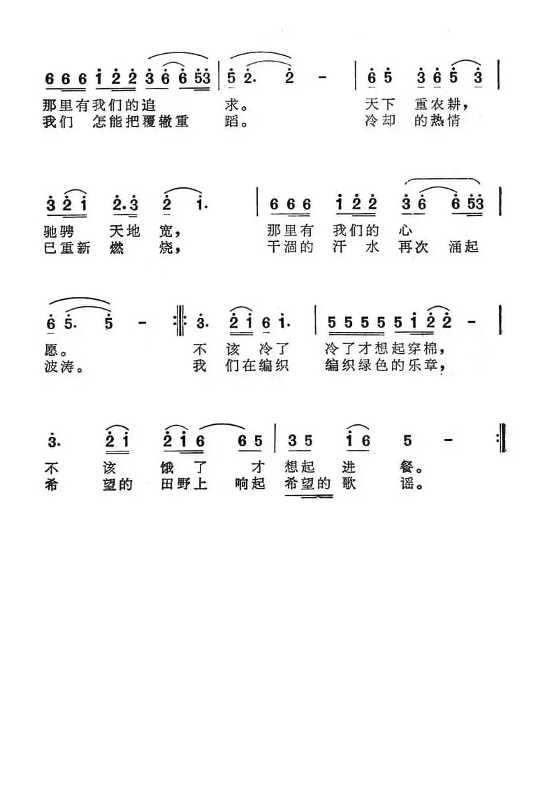 天下重农耕（电视系列片《天下重农耕》主题歌）