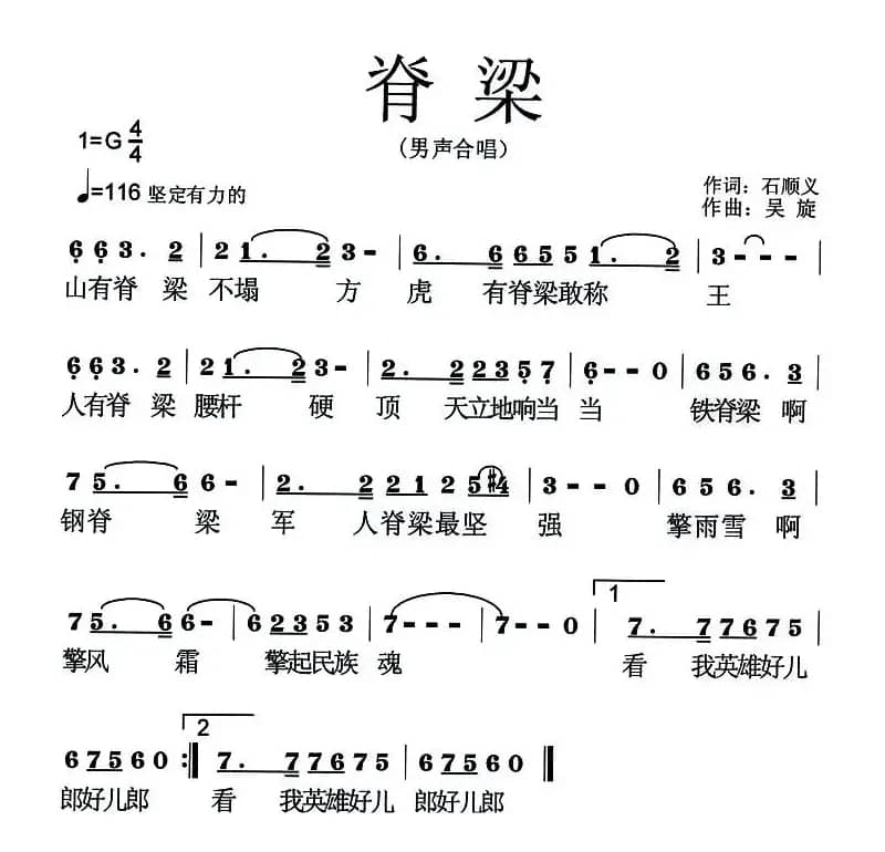 脊梁（电视连续剧《垂直打击》主题曲）