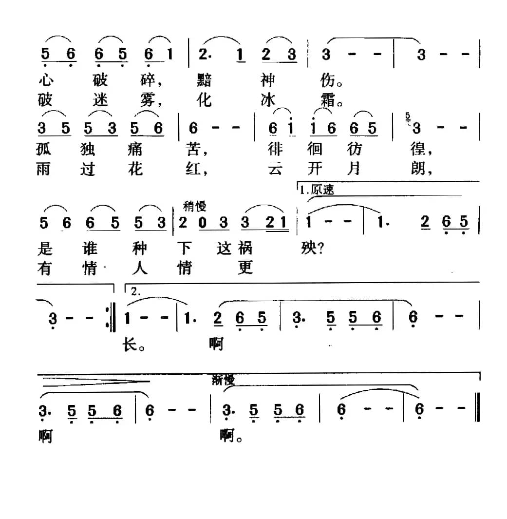 心上人啊,快给我力量(电影《神圣的使命》插曲)