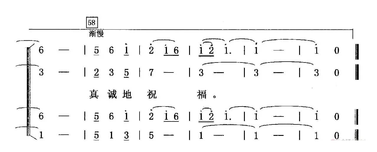 祖国请接受我们的祝福