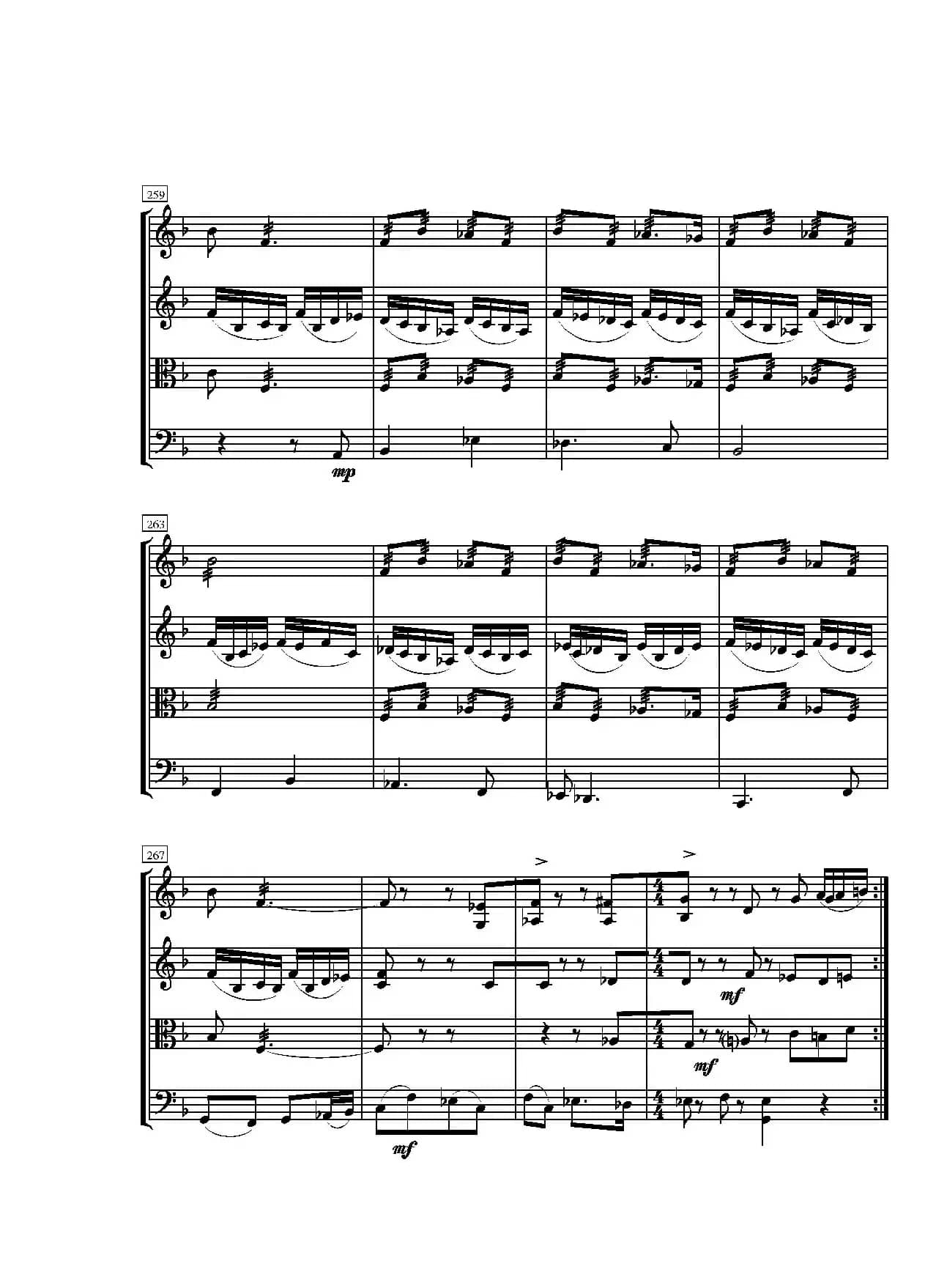 第一弦乐四重奏（葛清作品）