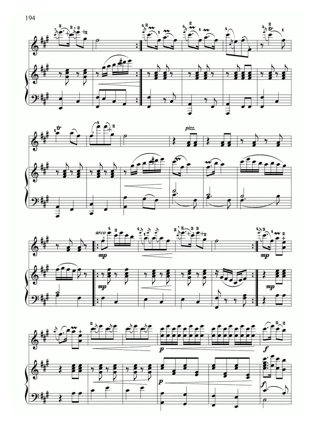 小八路勇闯封锁线（小提琴独奏+钢琴伴奏）