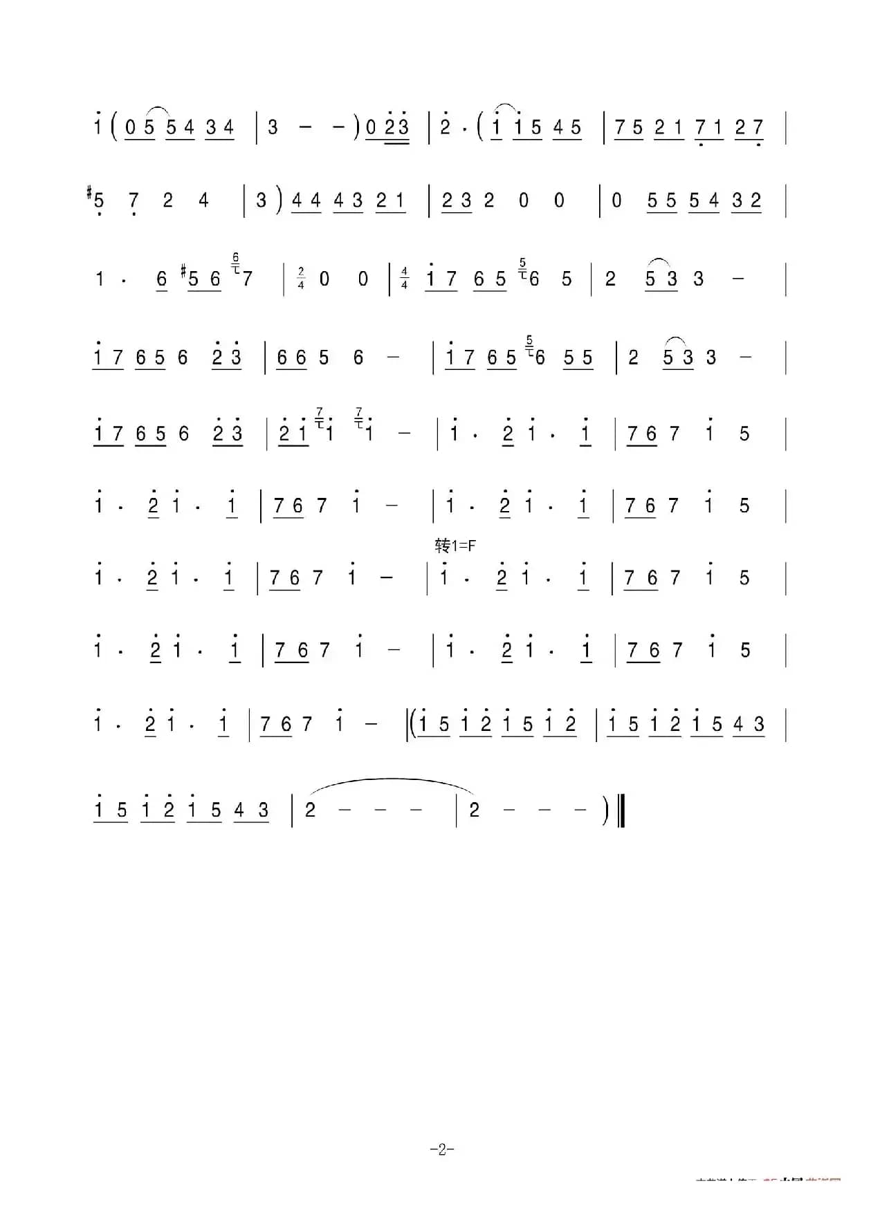 PLANET（简谱旋律）