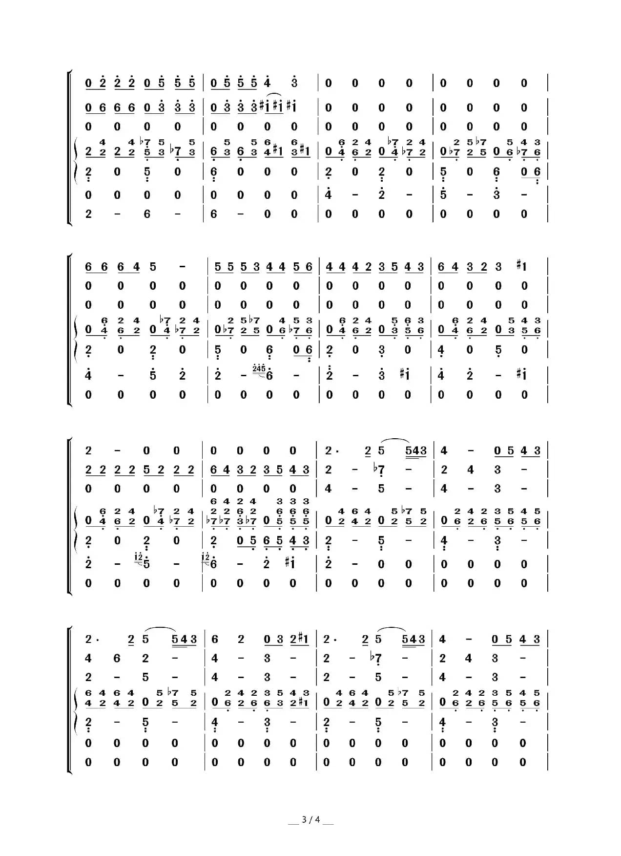 Vois Sur Ton Chemin（《放牛班的春天》主题曲)（合唱、独唱及总谱）