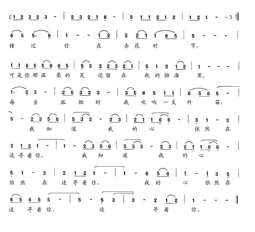 错过你在杏花时节