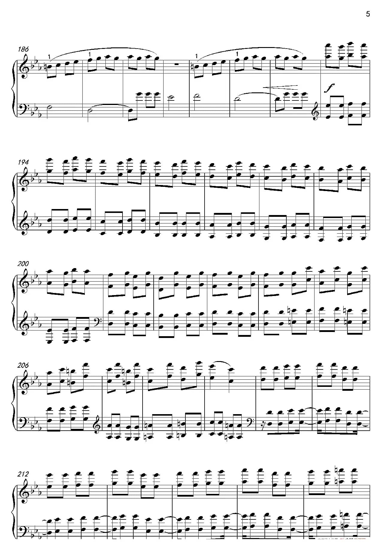 命运（沈建国钢琴版）