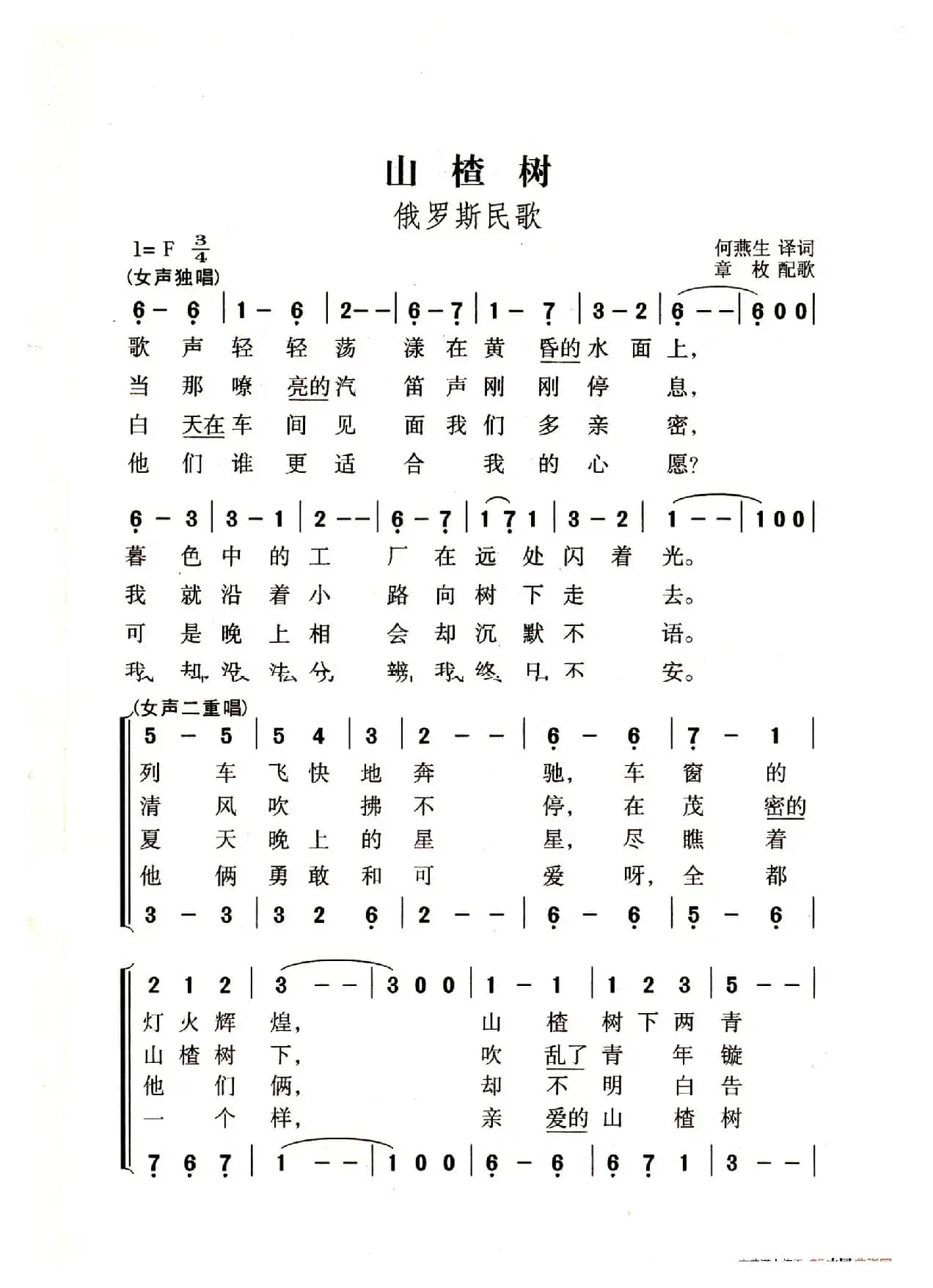 山楂树（老人适用）