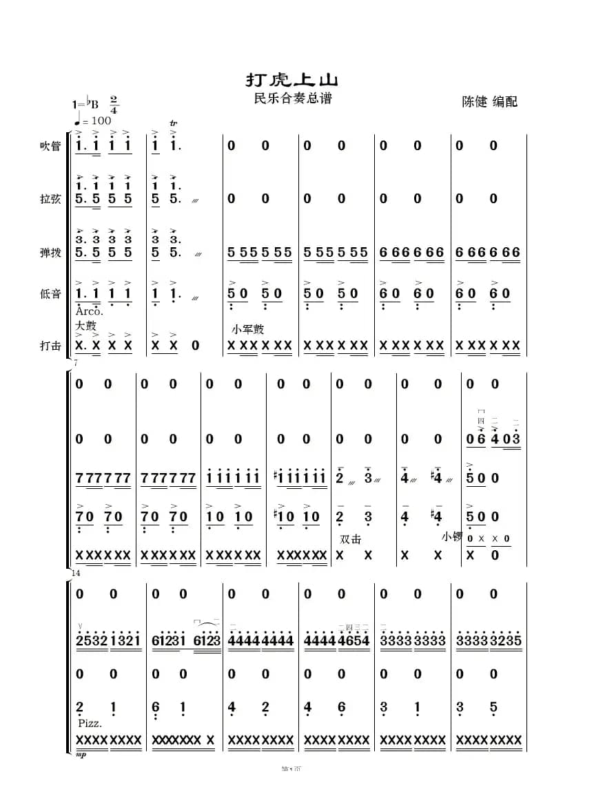 打虎上山（民乐合奏）