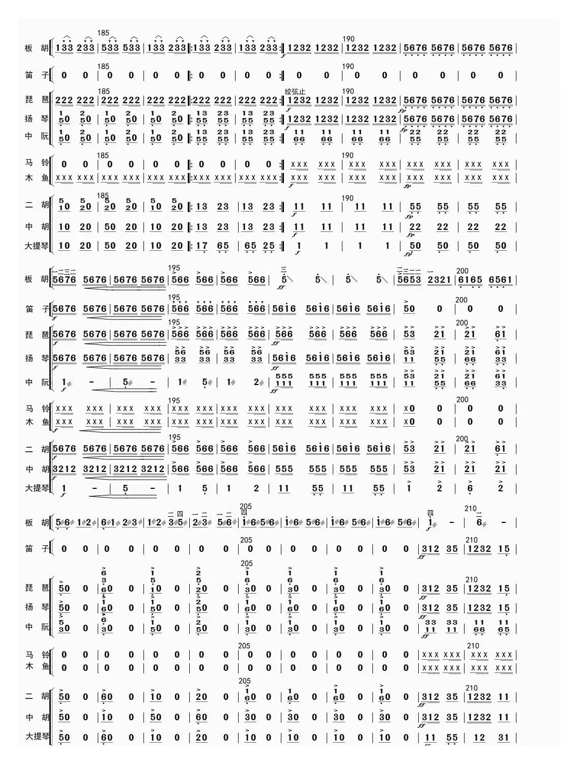 公社春来早（总谱）