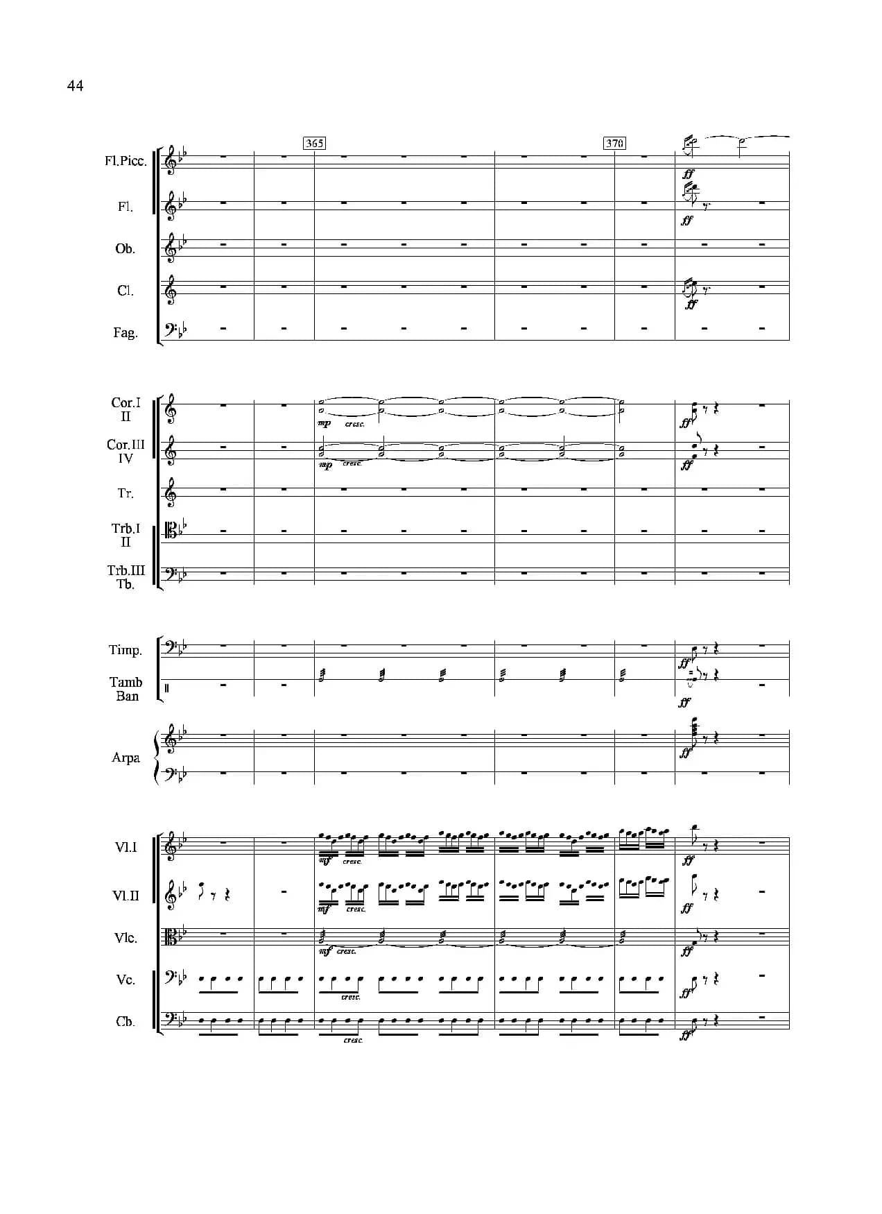 山歌妹传奇（交响组曲总谱）