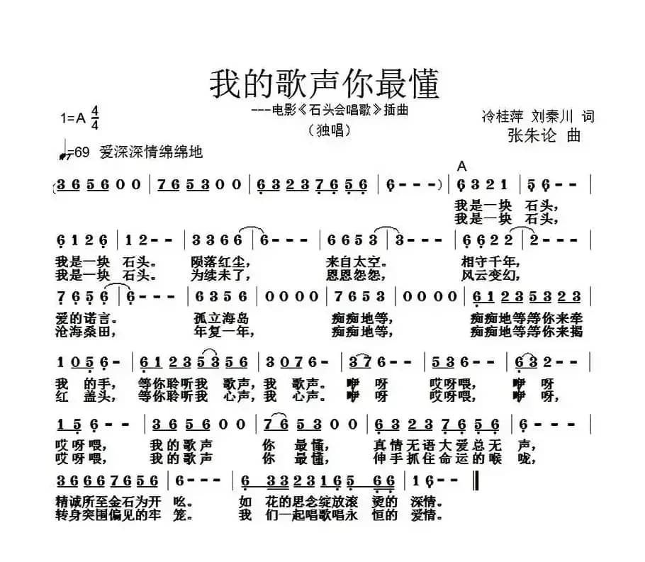 我的歌声你最懂