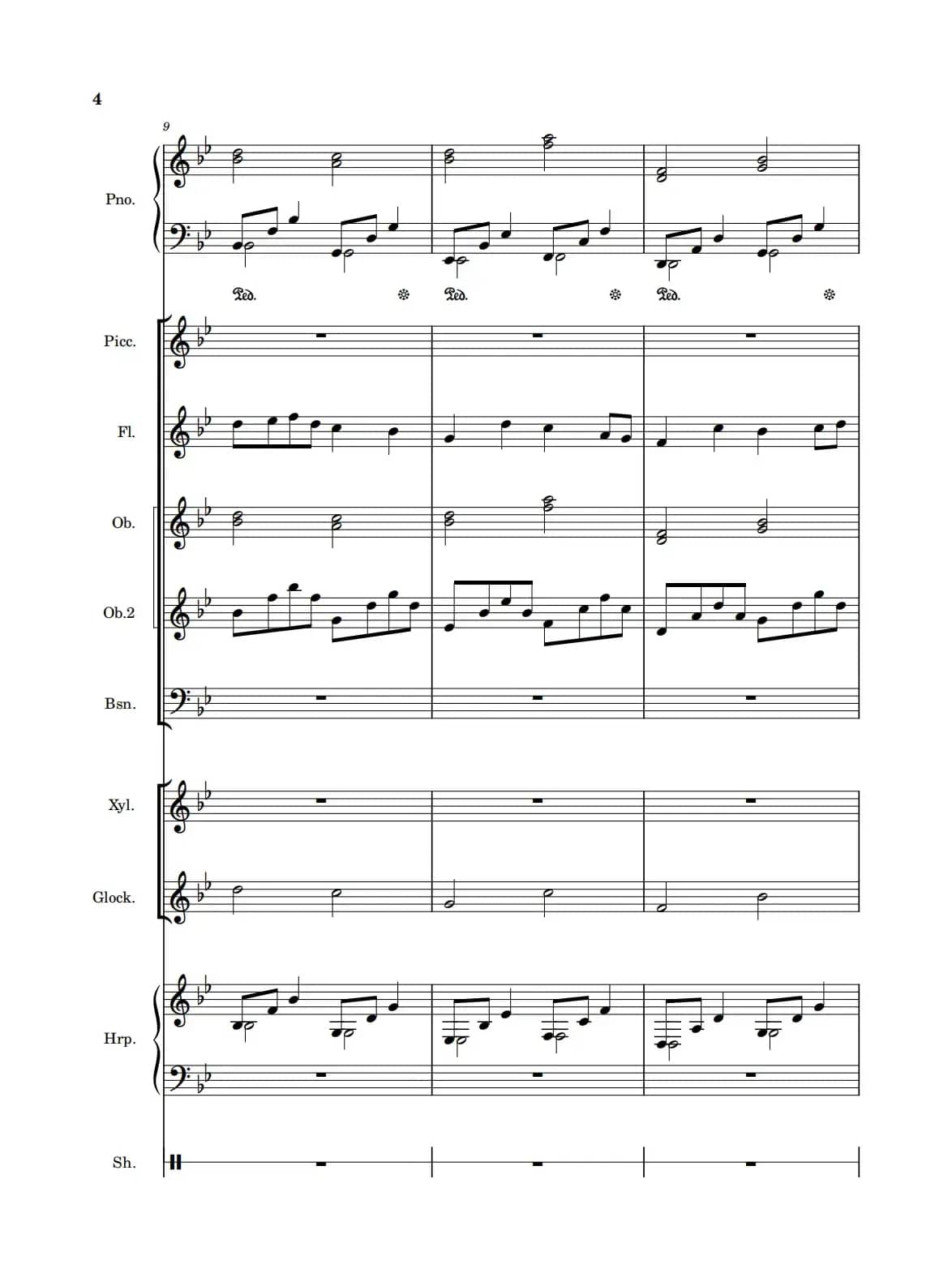 雪之梦（管弦乐版）