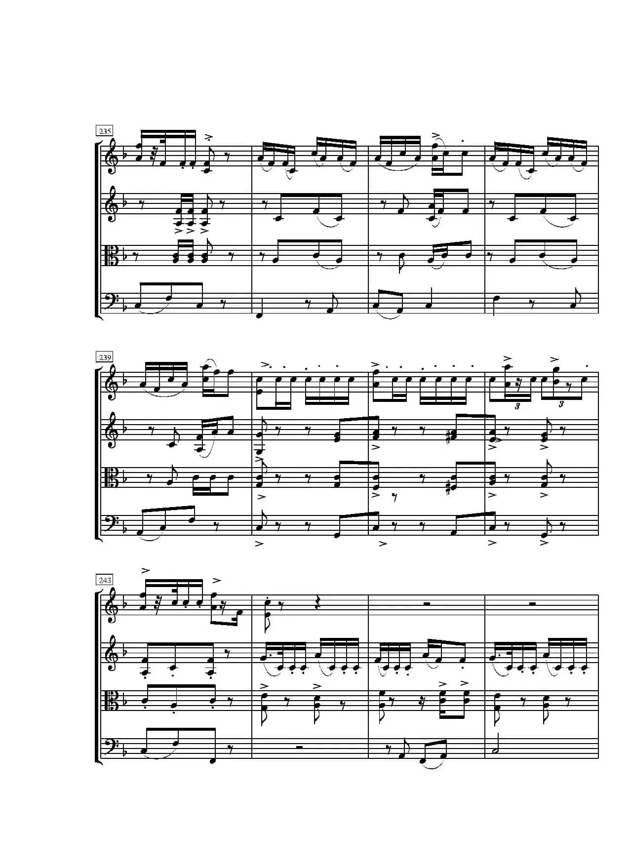 第一弦乐四重奏（葛清作品）