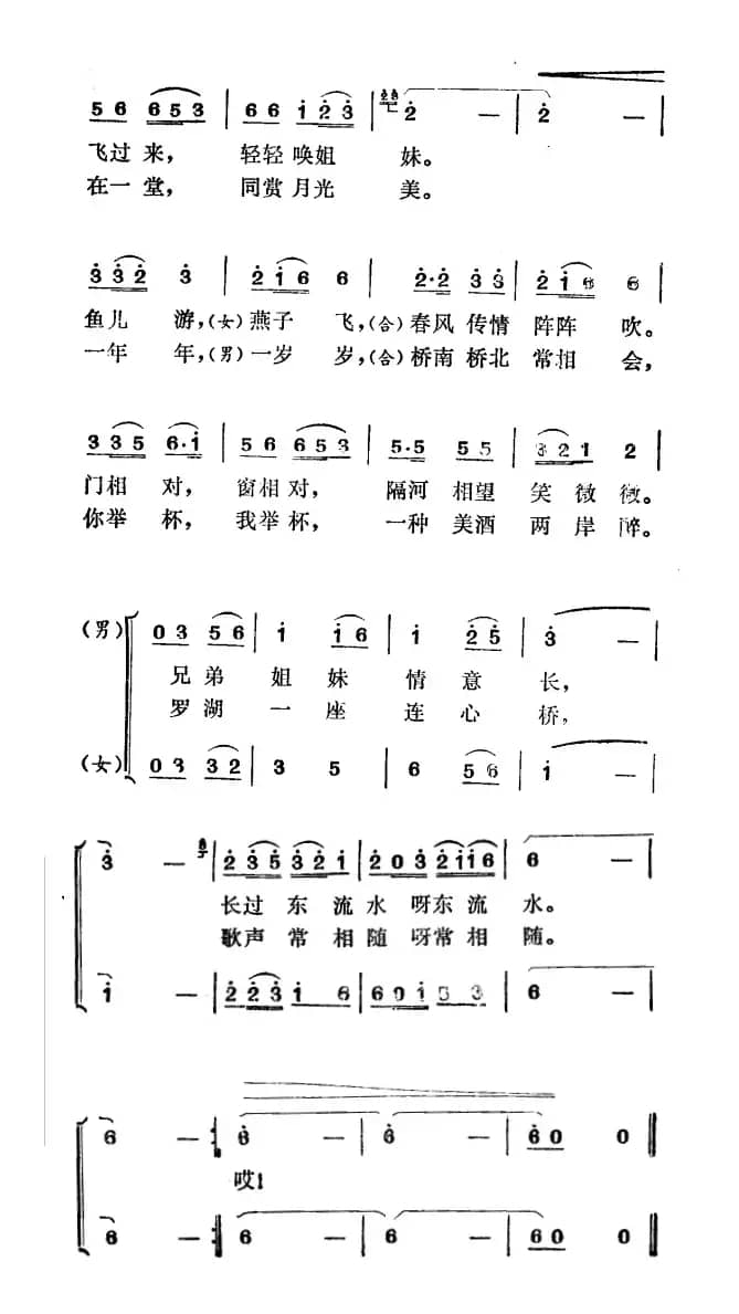罗湖一座连心桥