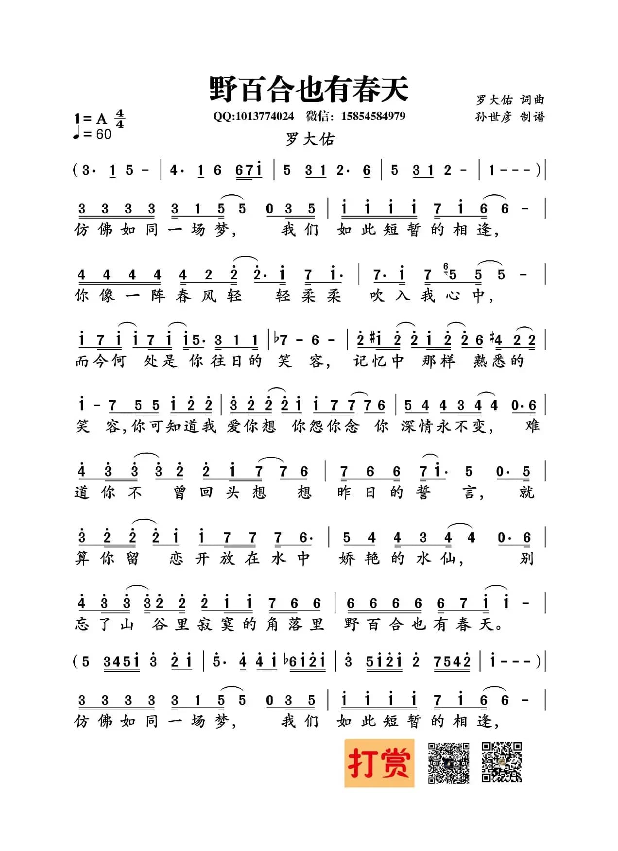 野百合也有春天