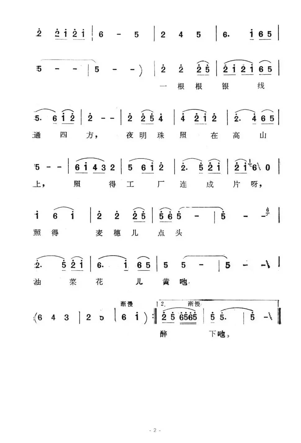 刘家峡的景致实在好（电视专题片《黄河明珠》插曲）