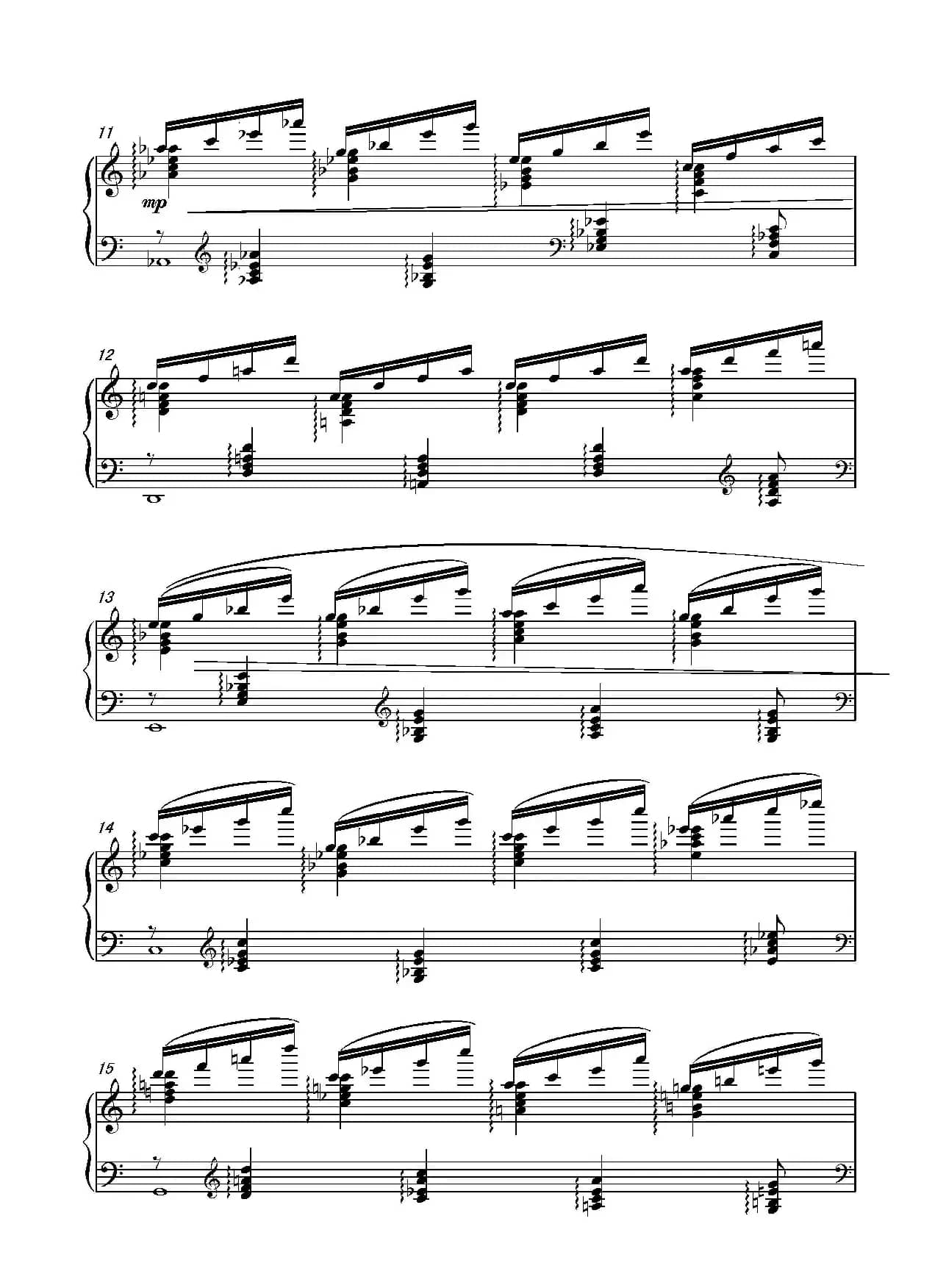 第十六钢琴奏鸣曲（Piano Sonata No.16）（葛清作曲）