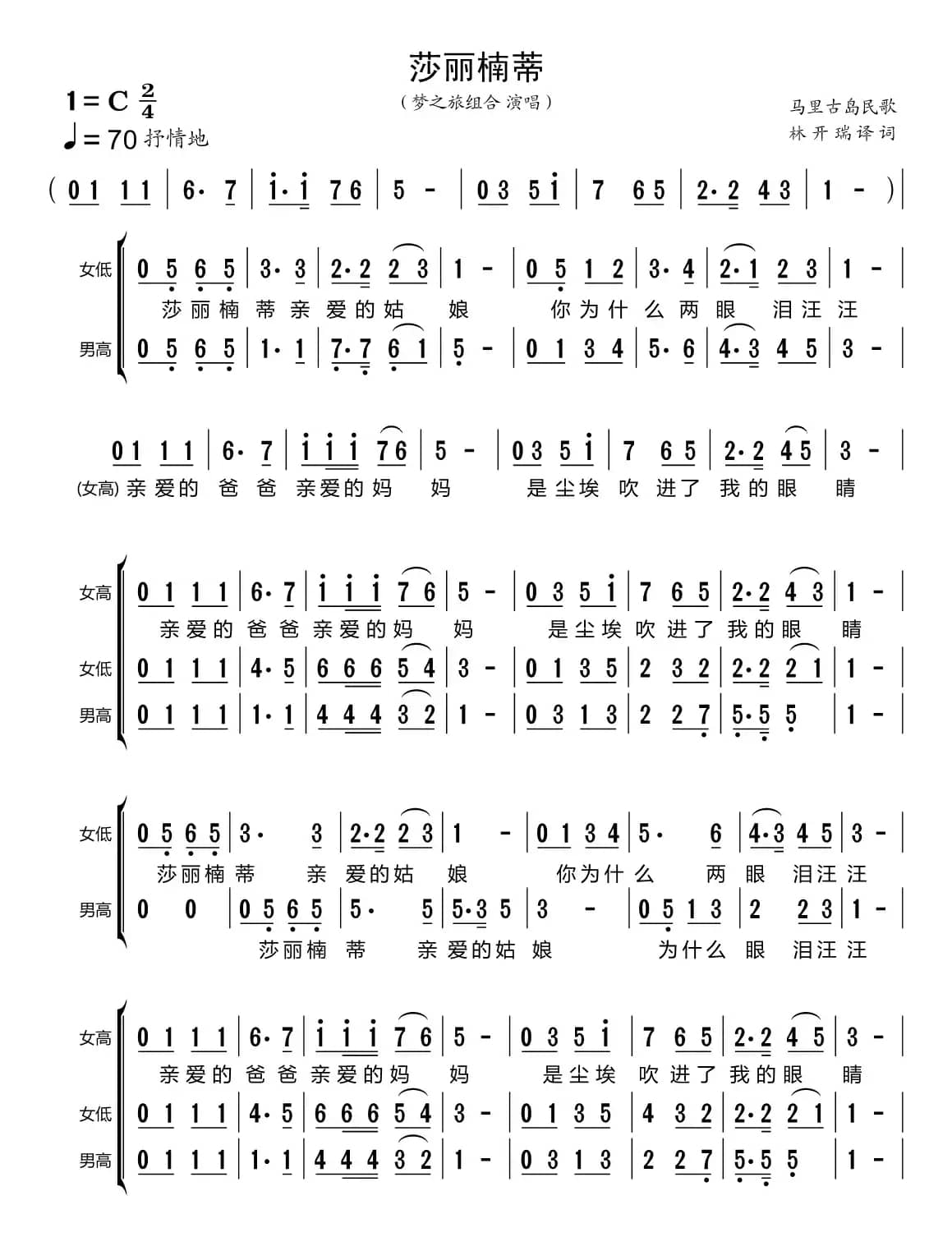莎丽楠蒂（梦之旅组合）