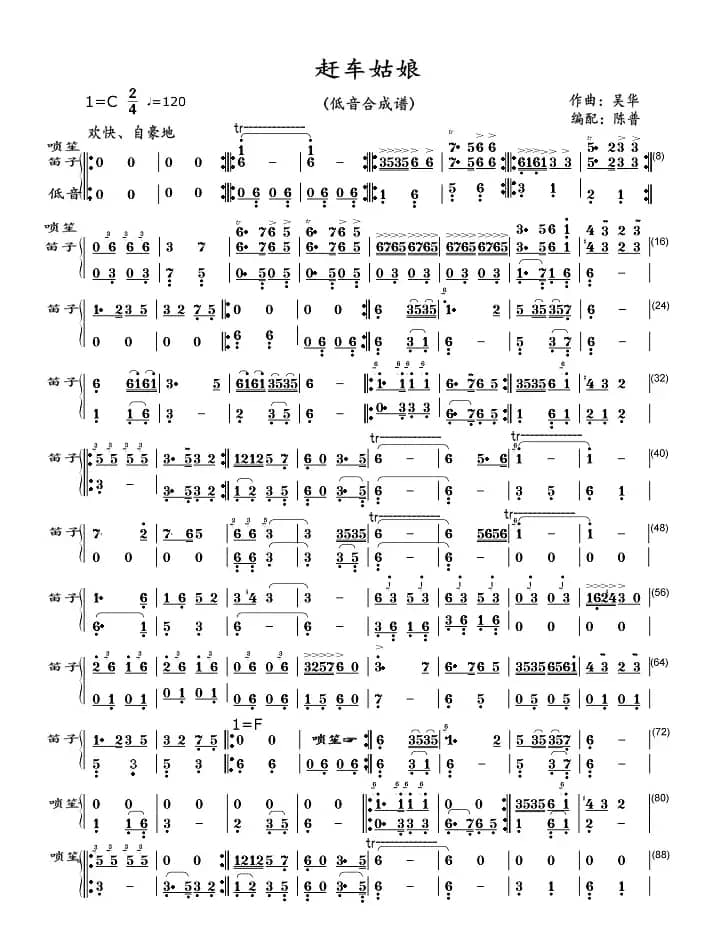 赶车姑娘（器乐小合奏）