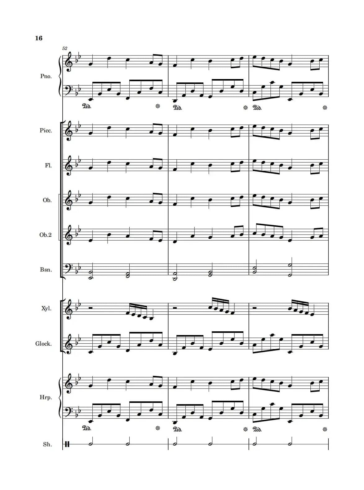 雪之梦（管弦乐版）