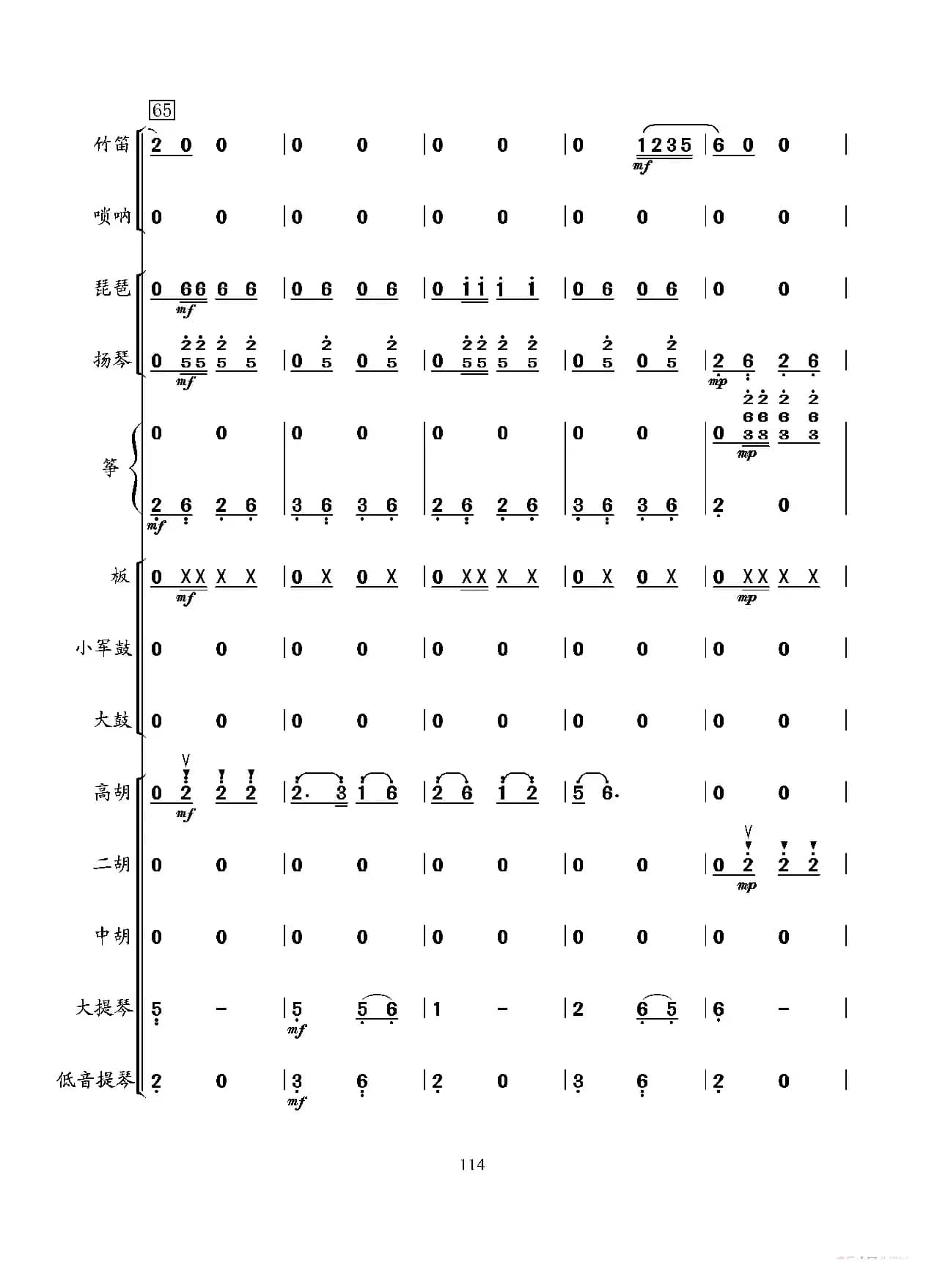 当红军去（民乐小合奏）